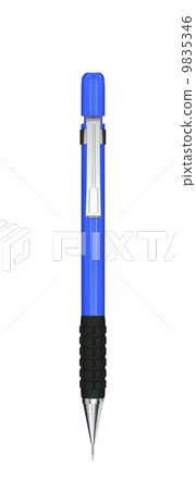Close up of blue pen isolated Close up of blue pen isolated 9835346