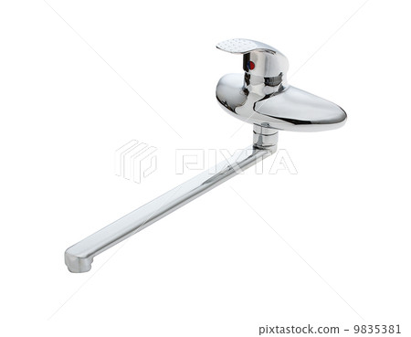 water tap isolated on white 9835381