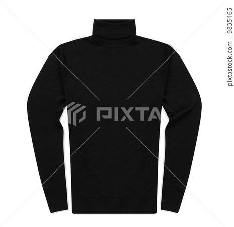 Black long-sleeved T-shirt 9835465