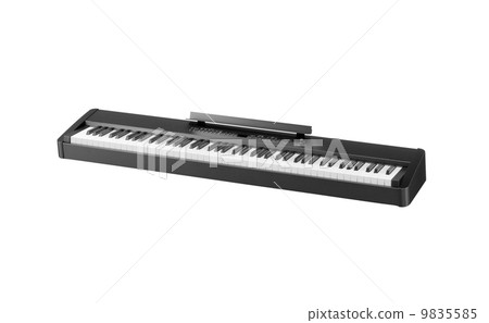 Synthesizer isolated on white background 9835585