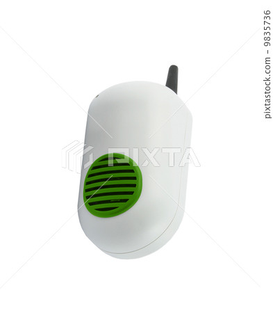 walkie-talkie. Isolated on white walkie-talkie. Isolated on white 9835736