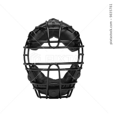 Baseball mask isolated on white Baseball mask isolated on white 9835781