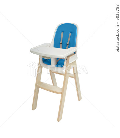high chair under the white background 9835788