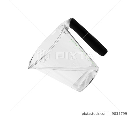 Measuring glass isolated on white background Measuring glass isolated on white background 9835799