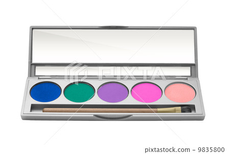 Makeup set isolated on white background 9835800