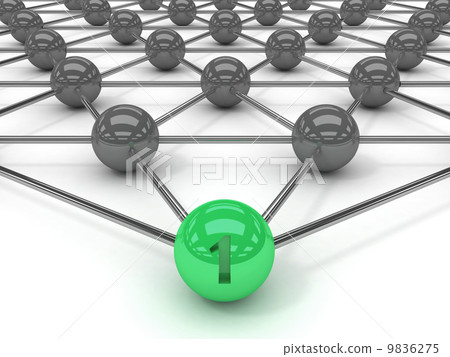 Metaphor of communication. Concept 3D illustration. 9836275