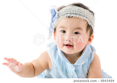 Asia baby girl 9843484