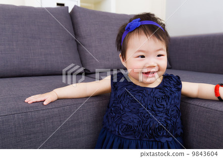 Asian baby smile 9843604