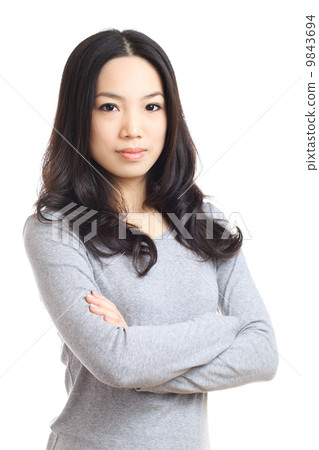 Asian woman portrait 9843694