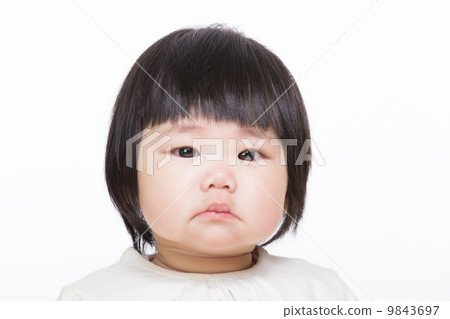 Asian baby girl Asian baby girl 9843697