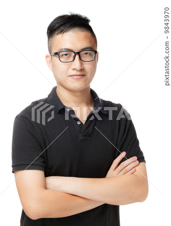 Asian man portrait Asian man portrait 9843970