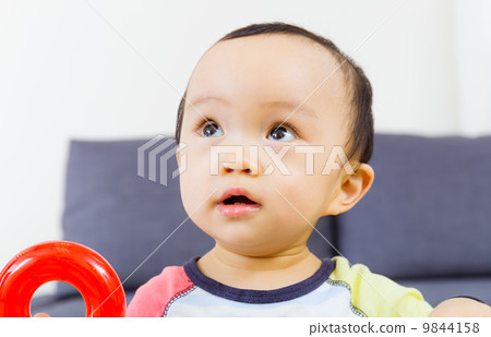 Asian baby play toy at home 9844158