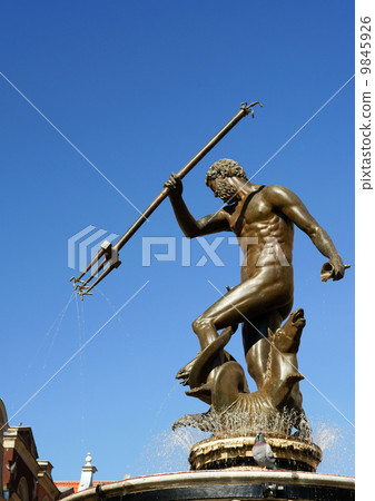 Neptun sculpture in Gdansk - Fountain 9845926