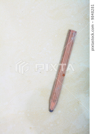 Work tools construction pencil on ceramic tile 9848281
