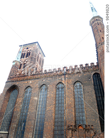 St. Mary's Basilica brick church Gdansk, Poland St. Mary's Basilica brick church Gdansk, Poland 9849820
