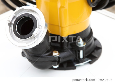 Connector hose fire hydrant industrial detail Connector hose fire hydrant industrial detail 9850498
