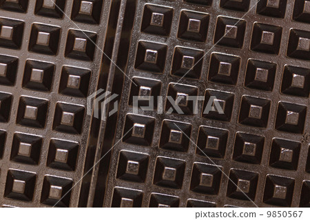 Waffle iron texture background Waffle iron texture background 9850567