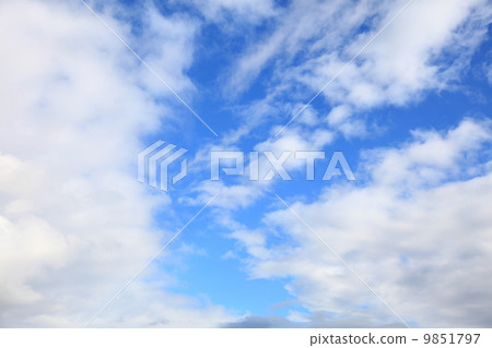 Blue sky with clouds meteorology 9851797