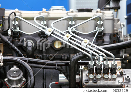 diesel engine detail 9852229