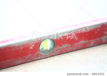 level red Tiles on a floor 9852452