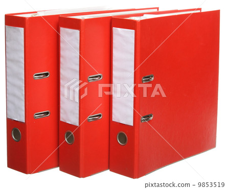 File archive on white background 9853519