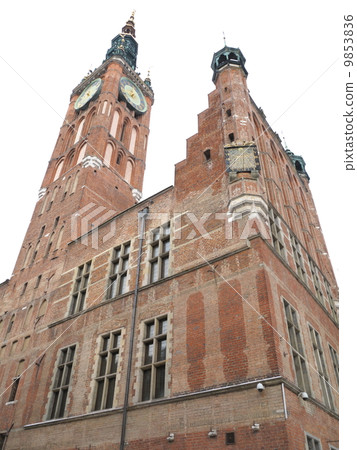 City hall of old town in Gdansk - Poland City hall of old town in Gdansk - Poland 9853836