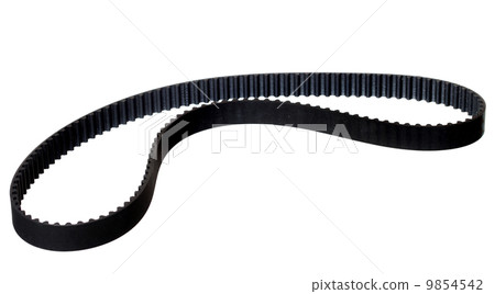 belt car engine isolated white background belt car engine isolated white background 9854542