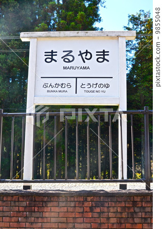 Maruyama Station (Usui Pass Railway Facility / Annaka-shi Matsuida Town, Gunma Prefecture) 9855048