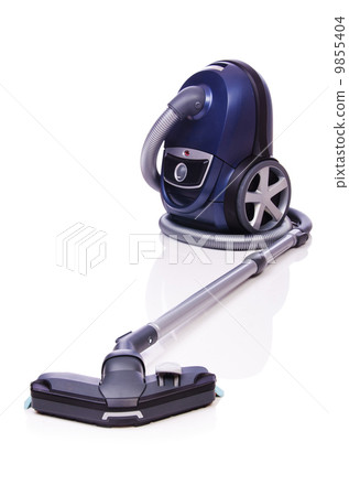 Vacuum cleaner isolated on the white Vacuum cleaner isolated on the white 9855404