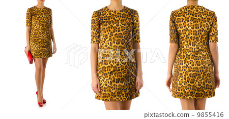 Woman fashion concept isolated on white 9855416