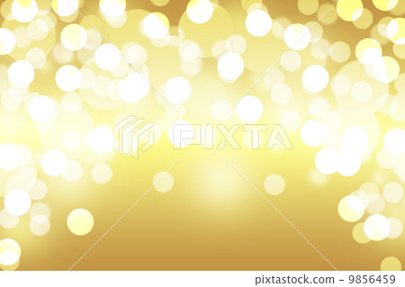 Yellow bokeh abstract light background - Stock Illustration [9856459 ...