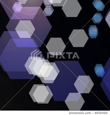Abstract black background with hexagons Abstract black background with hexagons 9856489
