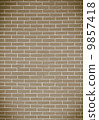 Brown brick wall as background or texture 9857418