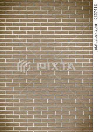 Brown brick wall as background or texture Brown brick wall as background or texture 9857418