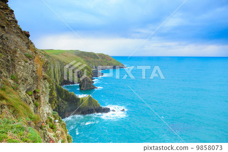 Irish landscape. coastline atlantic coast County Cork, Ireland 9858073