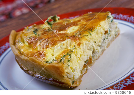 quiche with halibut quiche with halibut 9858646