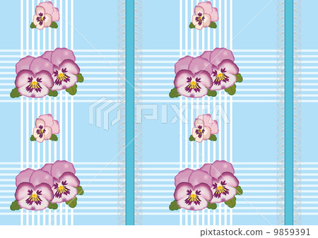 花香 三色堇 紫羅蘭色 9859391