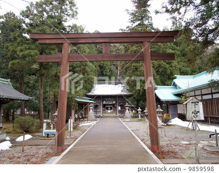 Wakasa Hikobusha Shimosa - Torii and Princess of Wakasa Hime Shrine Wakasa Hikobusha Shimosa - Torii and Princess of Wakasa Hime Shrine 9859598