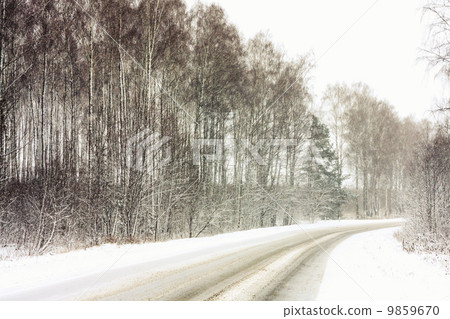 Snowy Land Road Snowy Land Road 9859670