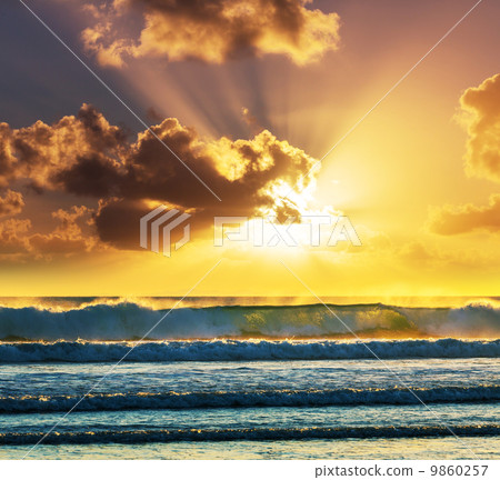 Sea sunset 9860257