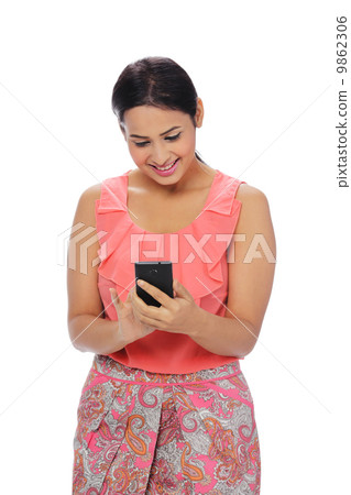Asia Attractive Young Indian Woman  . 9862306