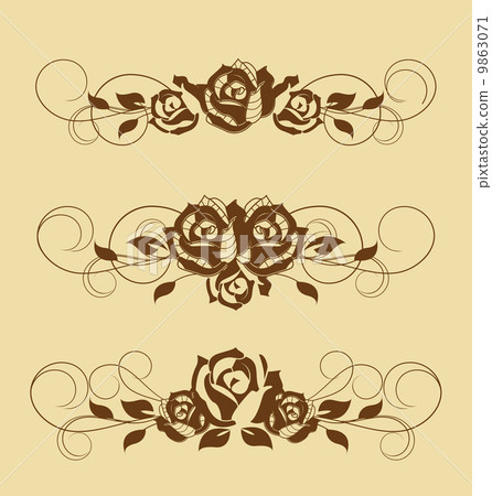 roses - Stock Illustration [9863071] - PIXTA