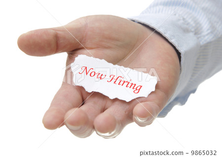 Now hiring - note serial 9865032