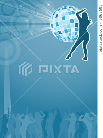 Night party flyer template 9865693