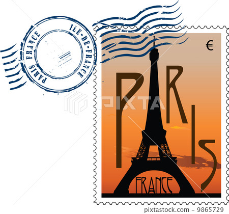 Postmark from france 9865729