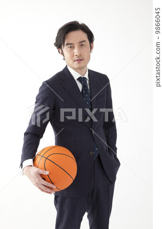 Basketball in suits 9866045