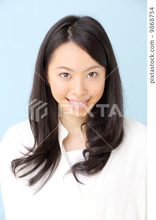 A girl who takes a tongue out A girl who takes a tongue out 9868754