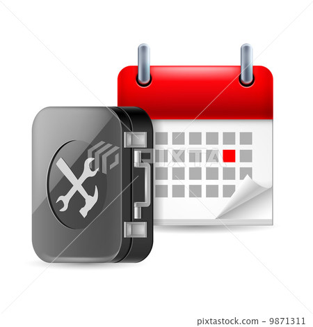 Repair and time icon Repair and time icon 9871311