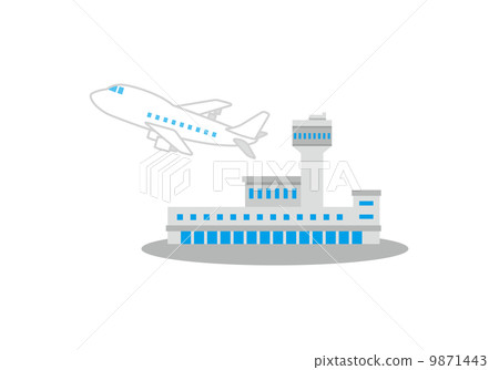 機場和飛機 9871443