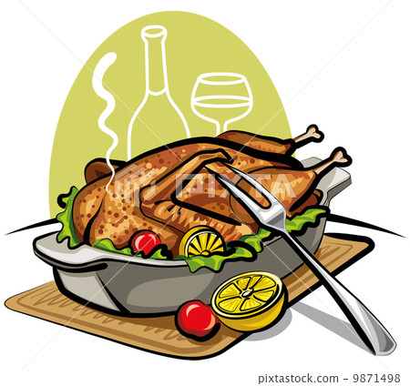 roast goose 9871498